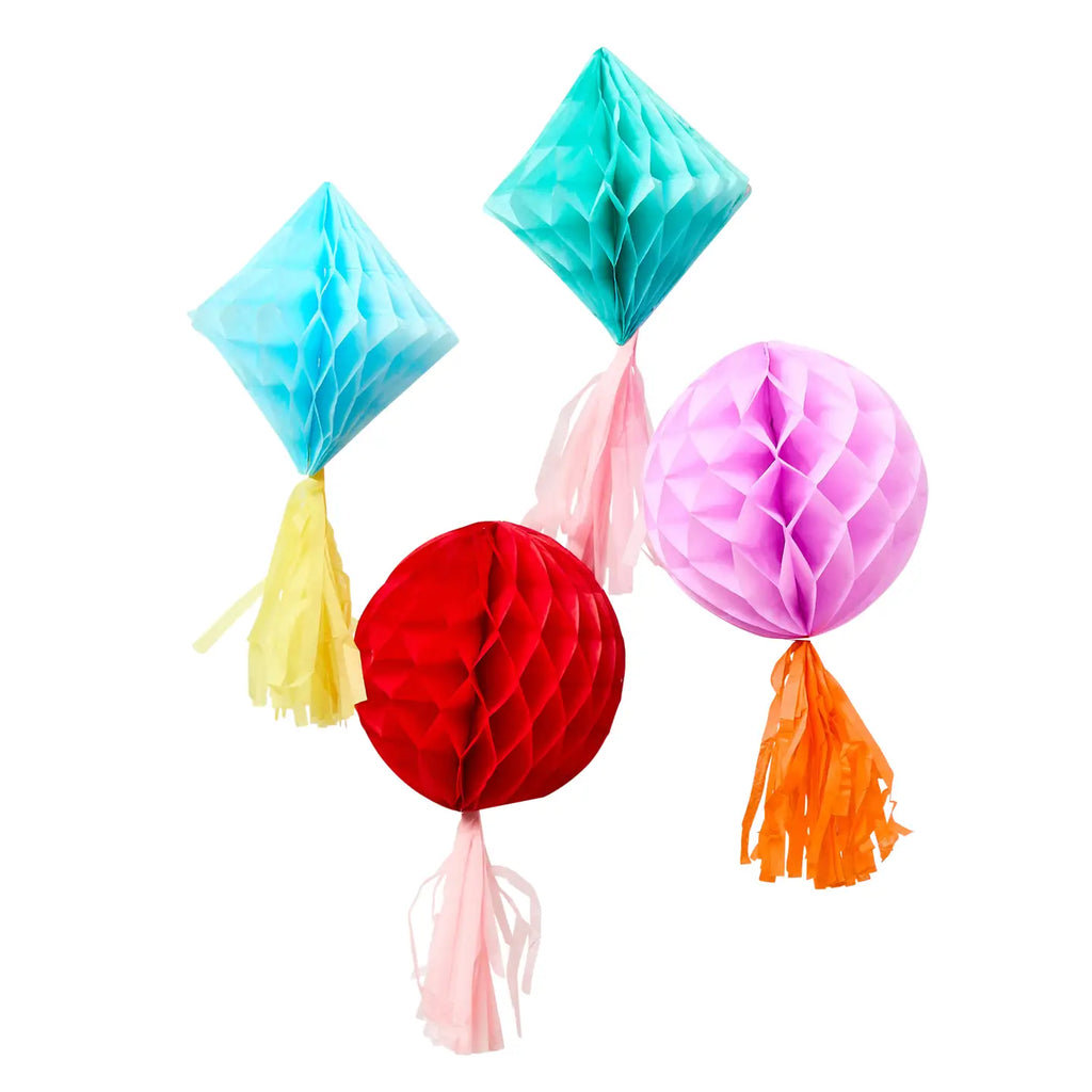 Hootyballoo Bright Banquet Tassel Honeycombs