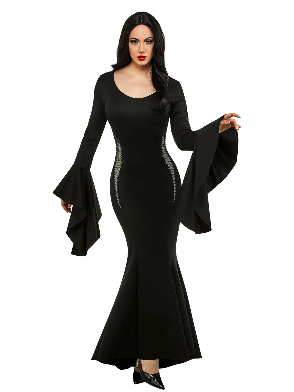 Morticia Deluxe Costume (Wednesday), Adult