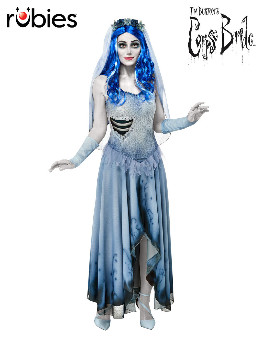 Emily - Corpse Bride Costume. Adult