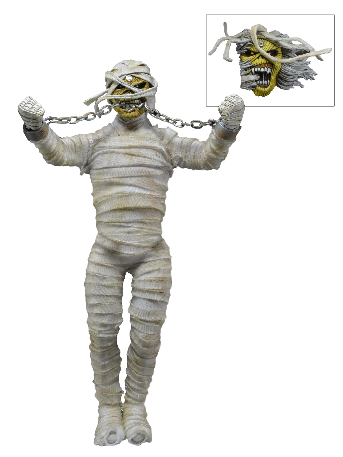 Iron Maiden Eddie 'Mummy' - 8" Clothed Action Figure
