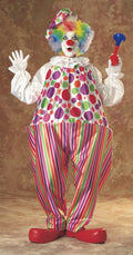 Snazzy Clown Costume, Adult