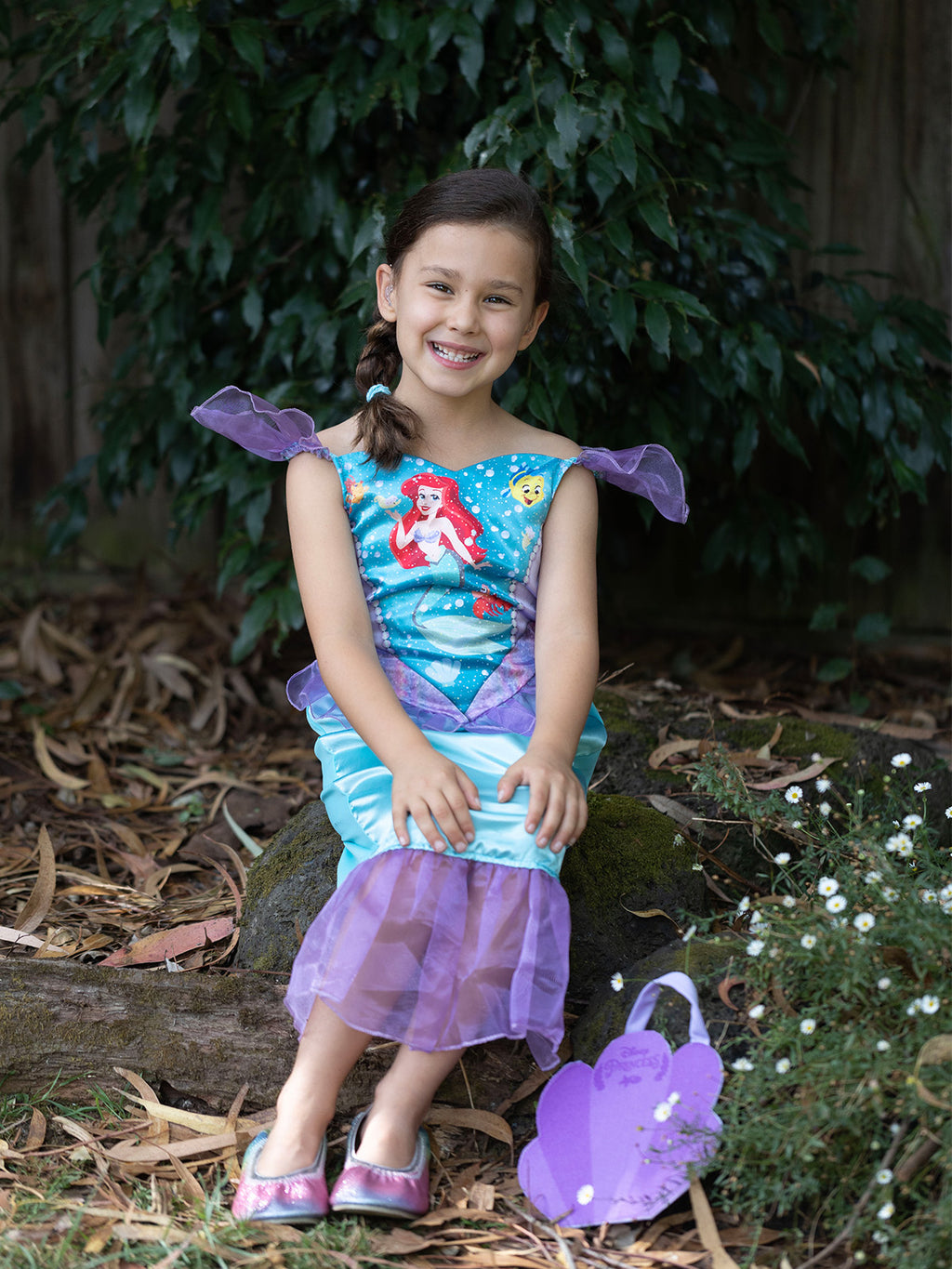 Ariel Costume And Bag Set