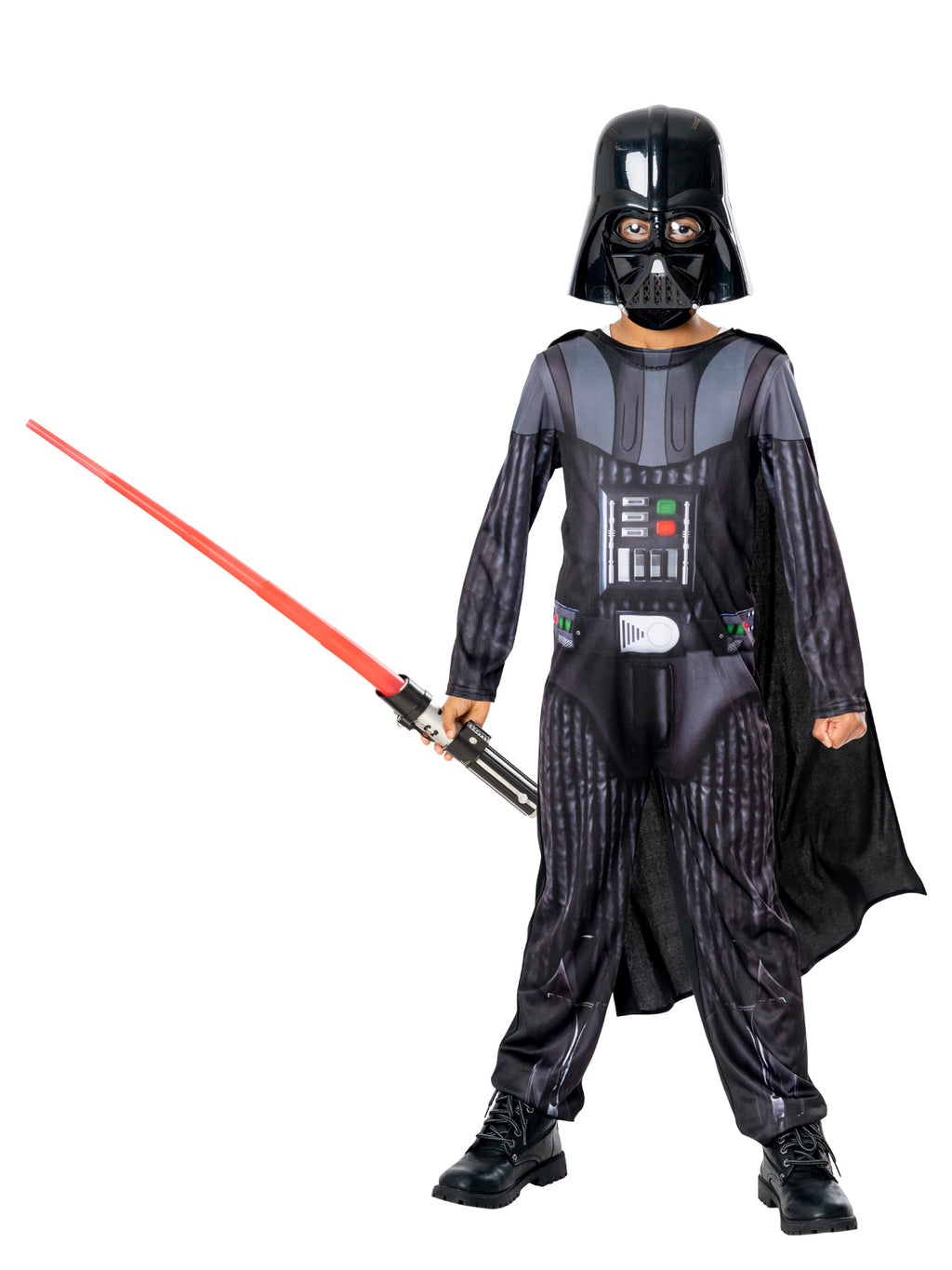 Darth Vader Costume & Lightsaber, Child