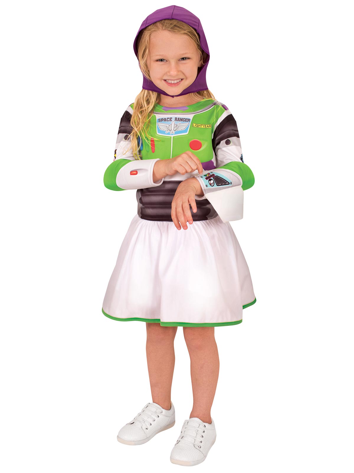 Buzz Girl Toy Story Classic Costume, Child