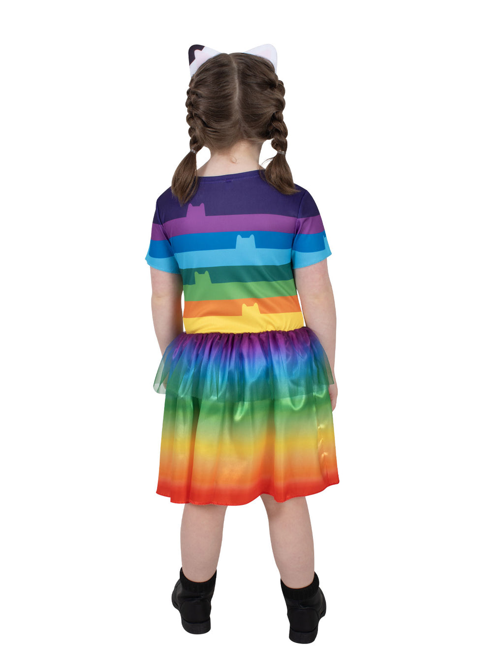 Gabby Rainbow Tutu Costume - Gabby'S Dollhouse, Child