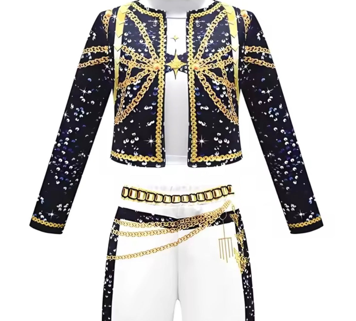 Rumi Golden Costume for Kids