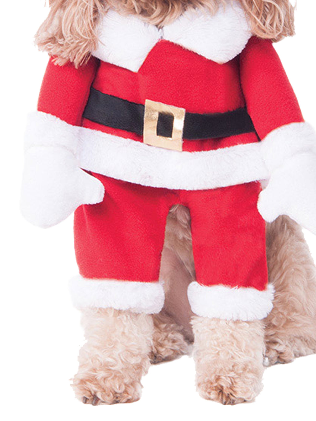 Walking Santa Deluxe Pet Costume