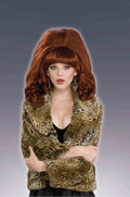 Red 60S Teased Wig  - Adult