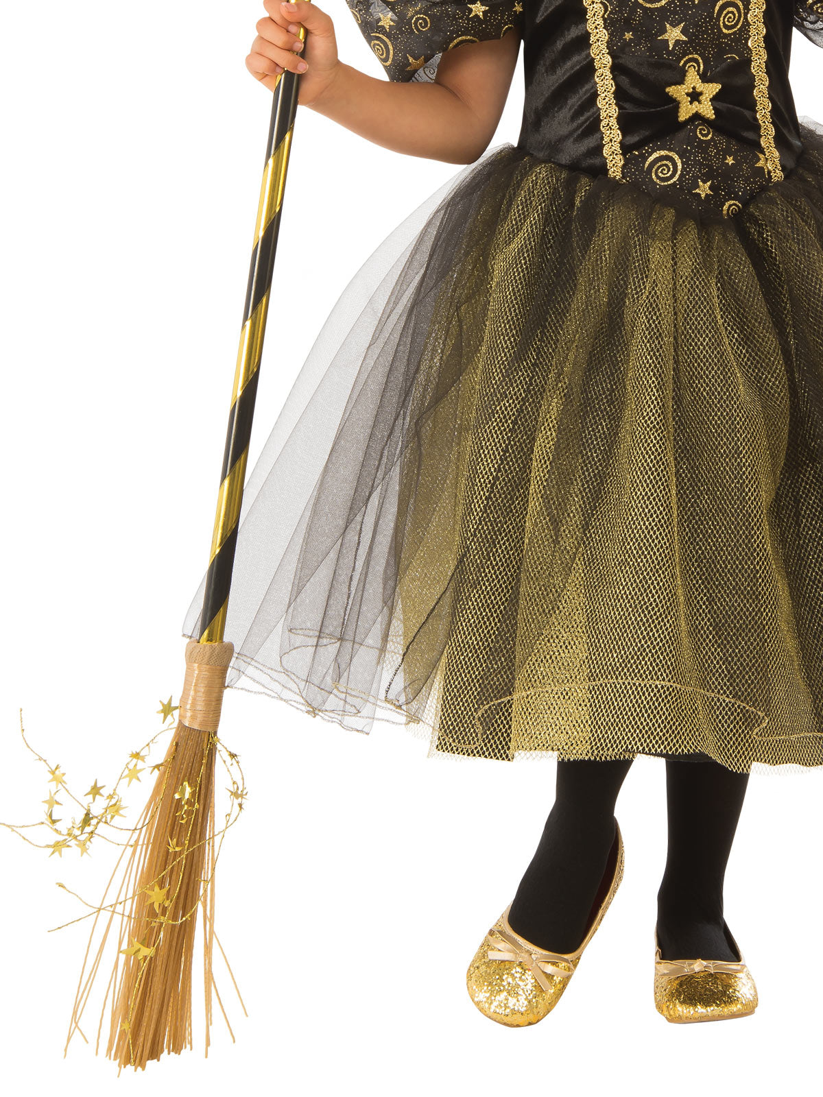 Golden Star Witch Costume, Child