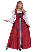 Medieval Lace Up Gown, Adult