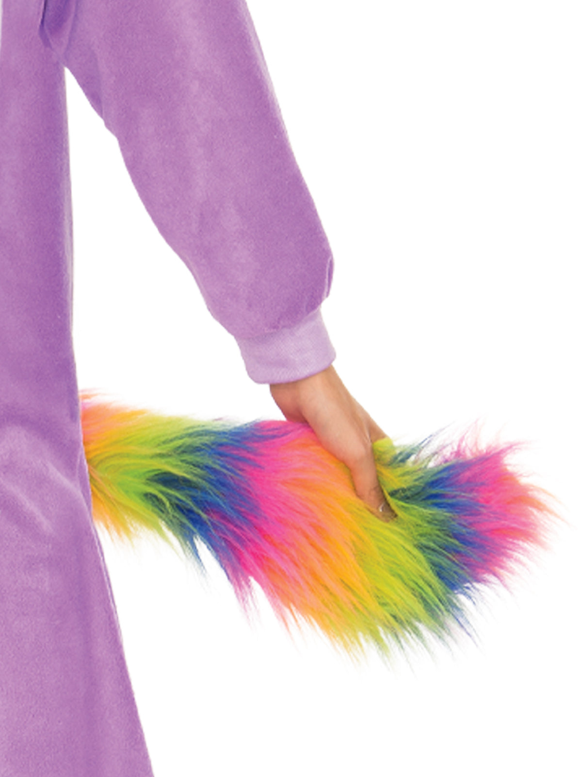 Purple Unicorn Hooded Onesie Costume, Adult