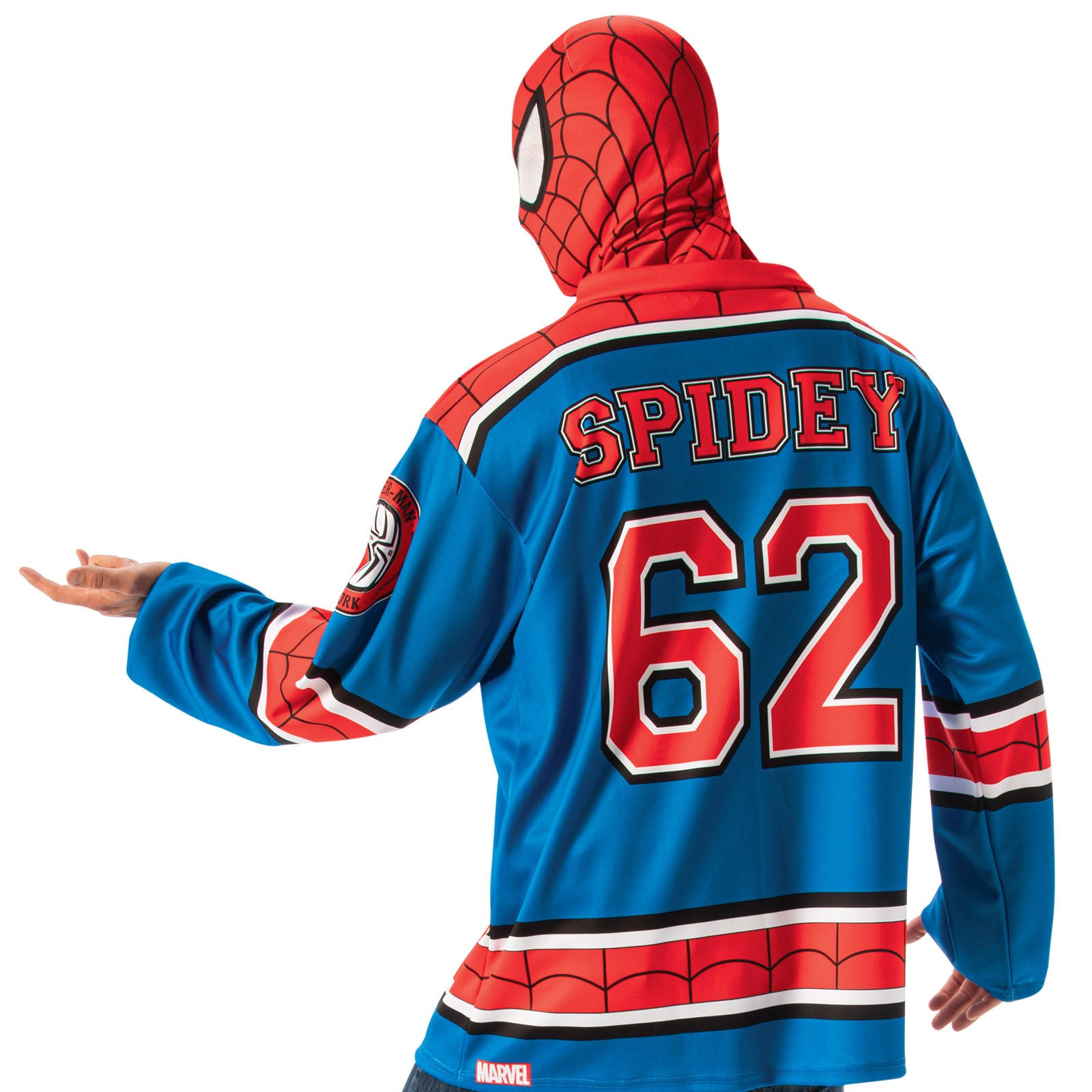 Spider-Man Hockey Costume Top, Adult