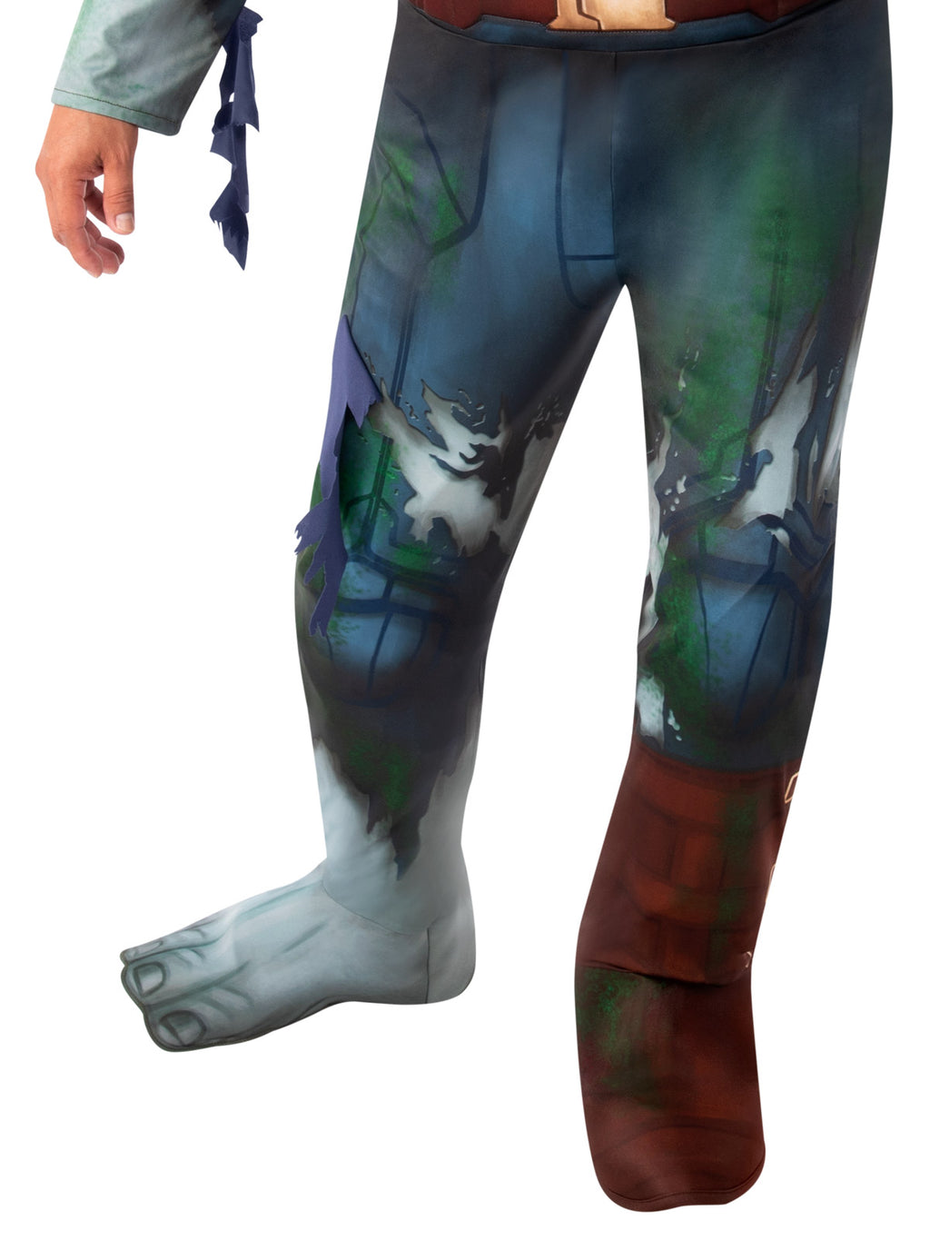 Captain America Zombie Deluxe Costume, Teen