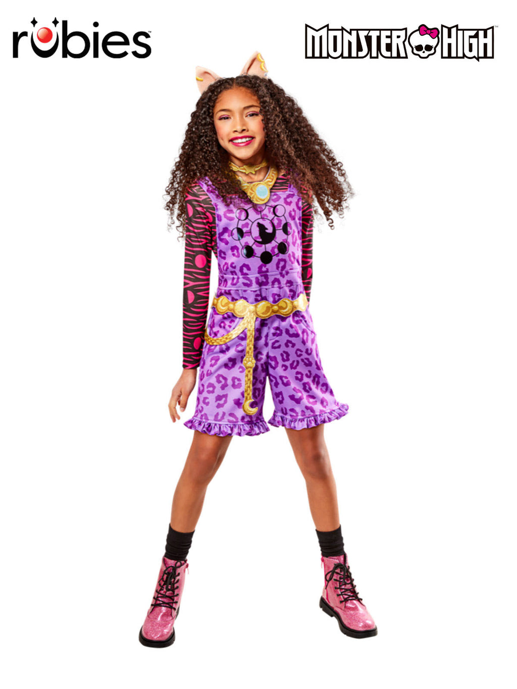 Clawdeen Wolf Deluxe Monster High Costume, Child
