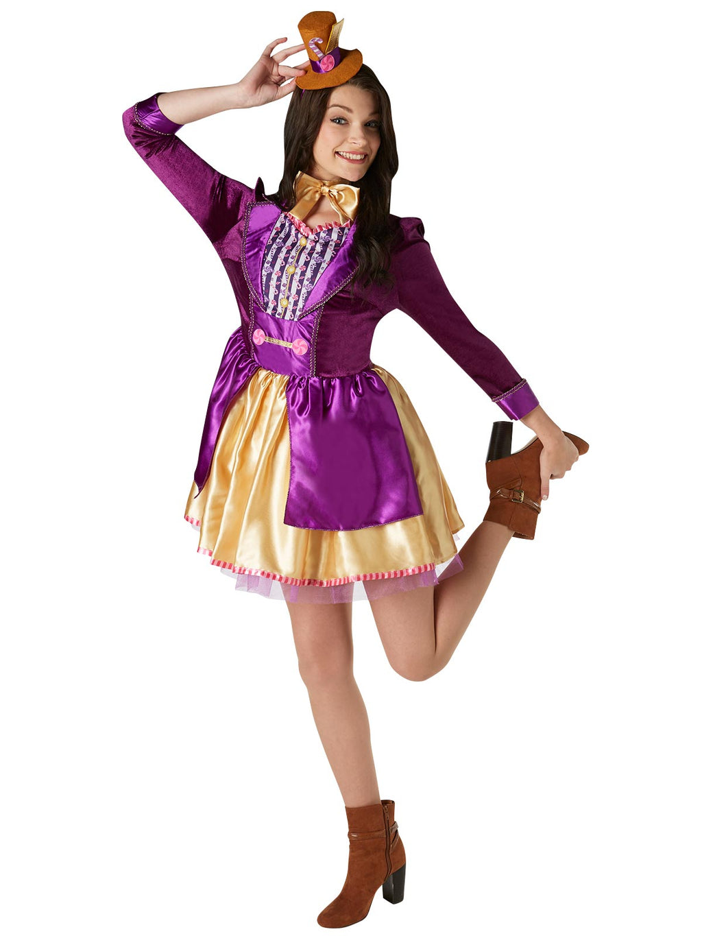 Willy Wonka Ladies Deluxe Costume, Adult