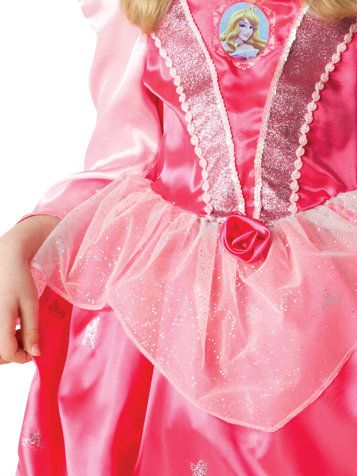 Aurora Sleeping Beauty Glitter Deluxe Costume, Child