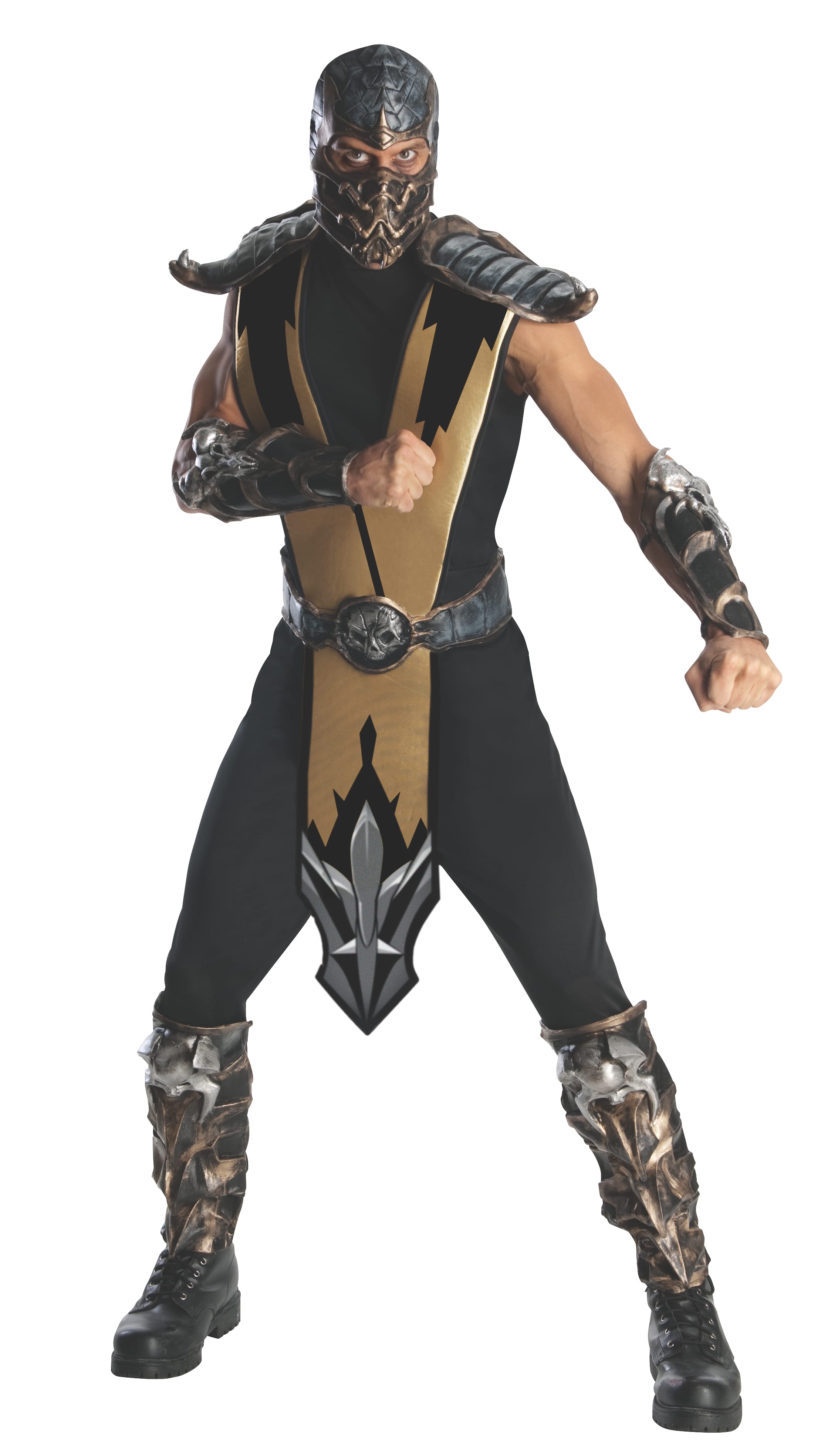 Mortal Kombat Scorpion Costume, Adult