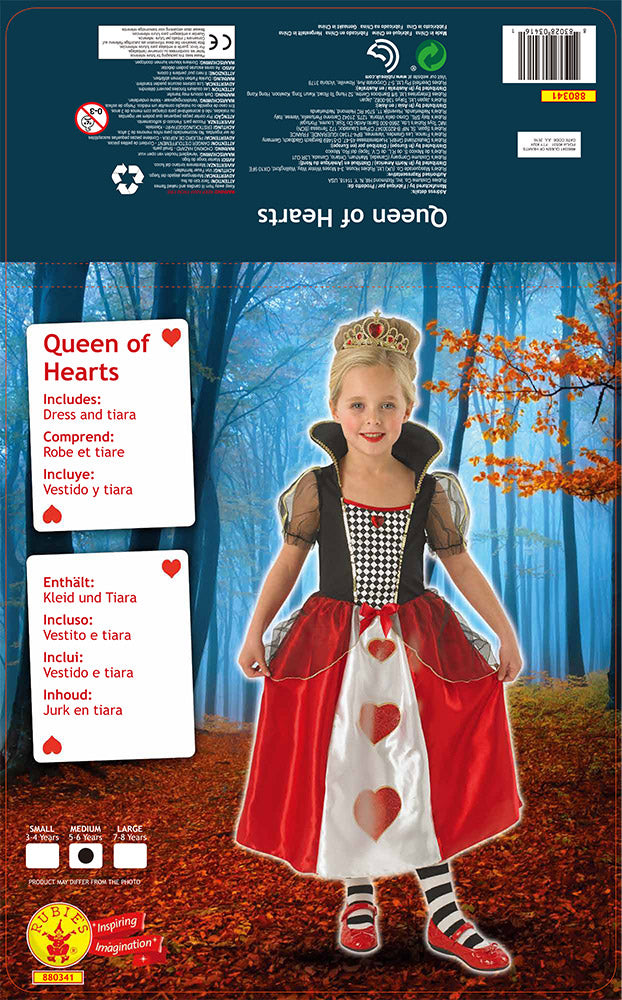 Queen Of Hearts Costume, Child