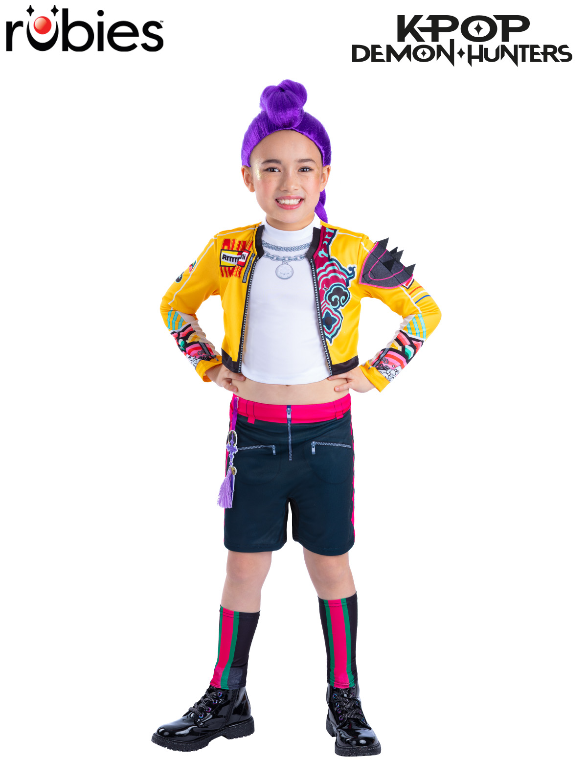 Rumi Costume | Official K-Pop Demon Hunters Rumi Core Costume - Child