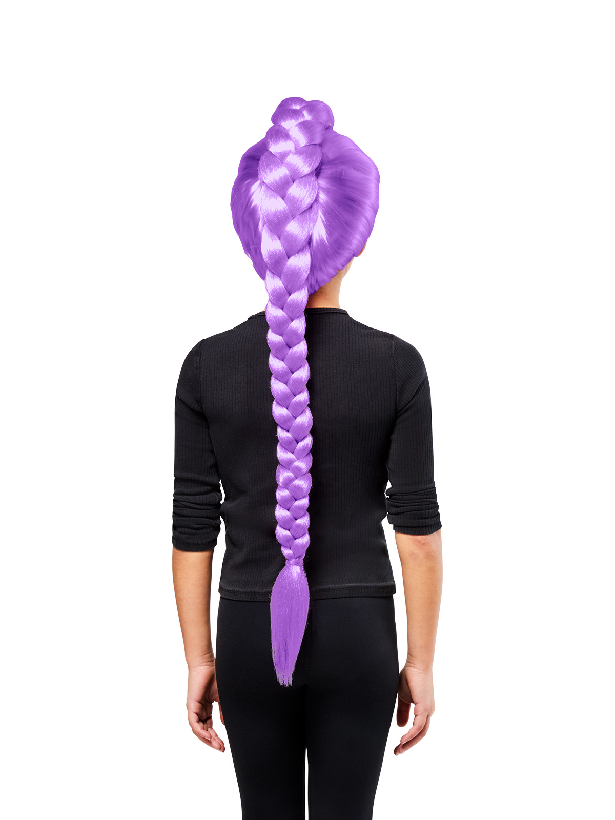 Rumi Purple Braid Wig | Official K-Pop Demon Hunters Rumi Wig - Child