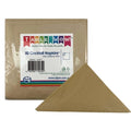 Kraft Cocktail Napkins 25x25cm 2ply Pack of 50