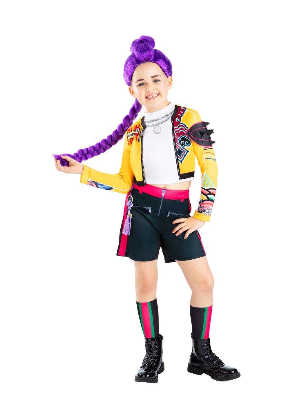 Rumi Costume | Official K-Pop Demon Hunters Rumi Core Costume - Child